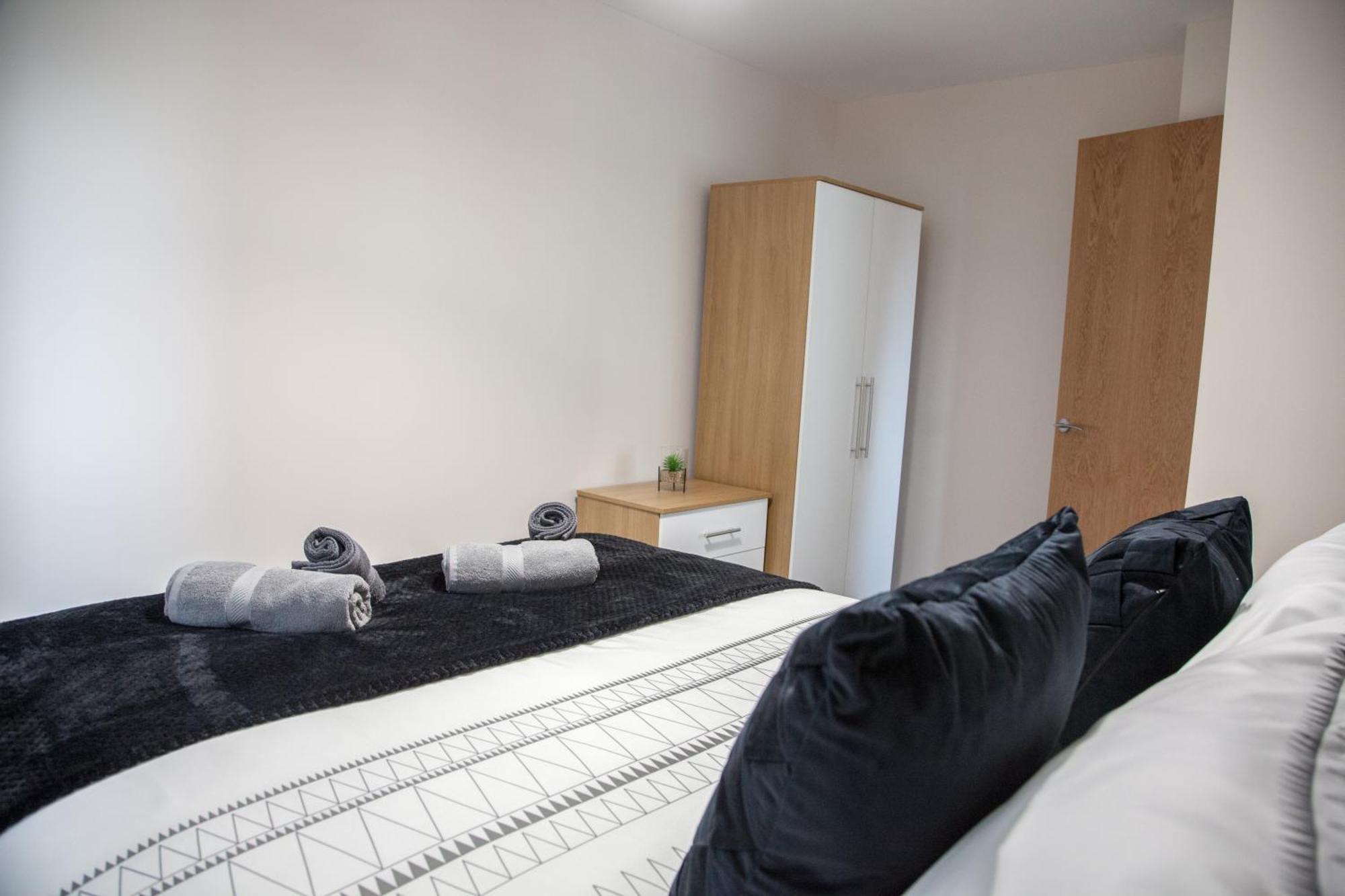 Modern 2Bd Apartment In Manchester City Eksteriør bilde