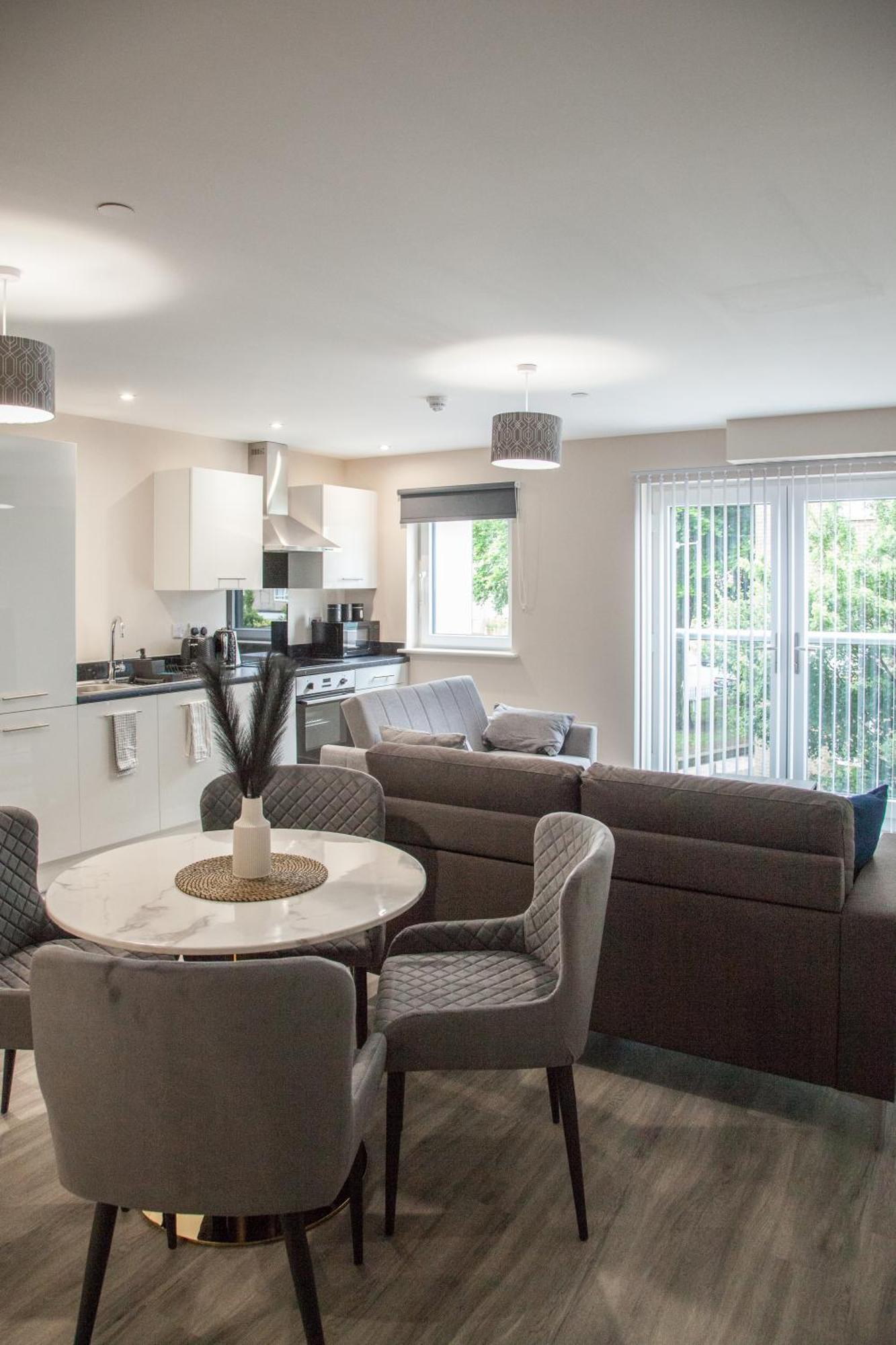 Modern 2Bd Apartment In Manchester City Eksteriør bilde