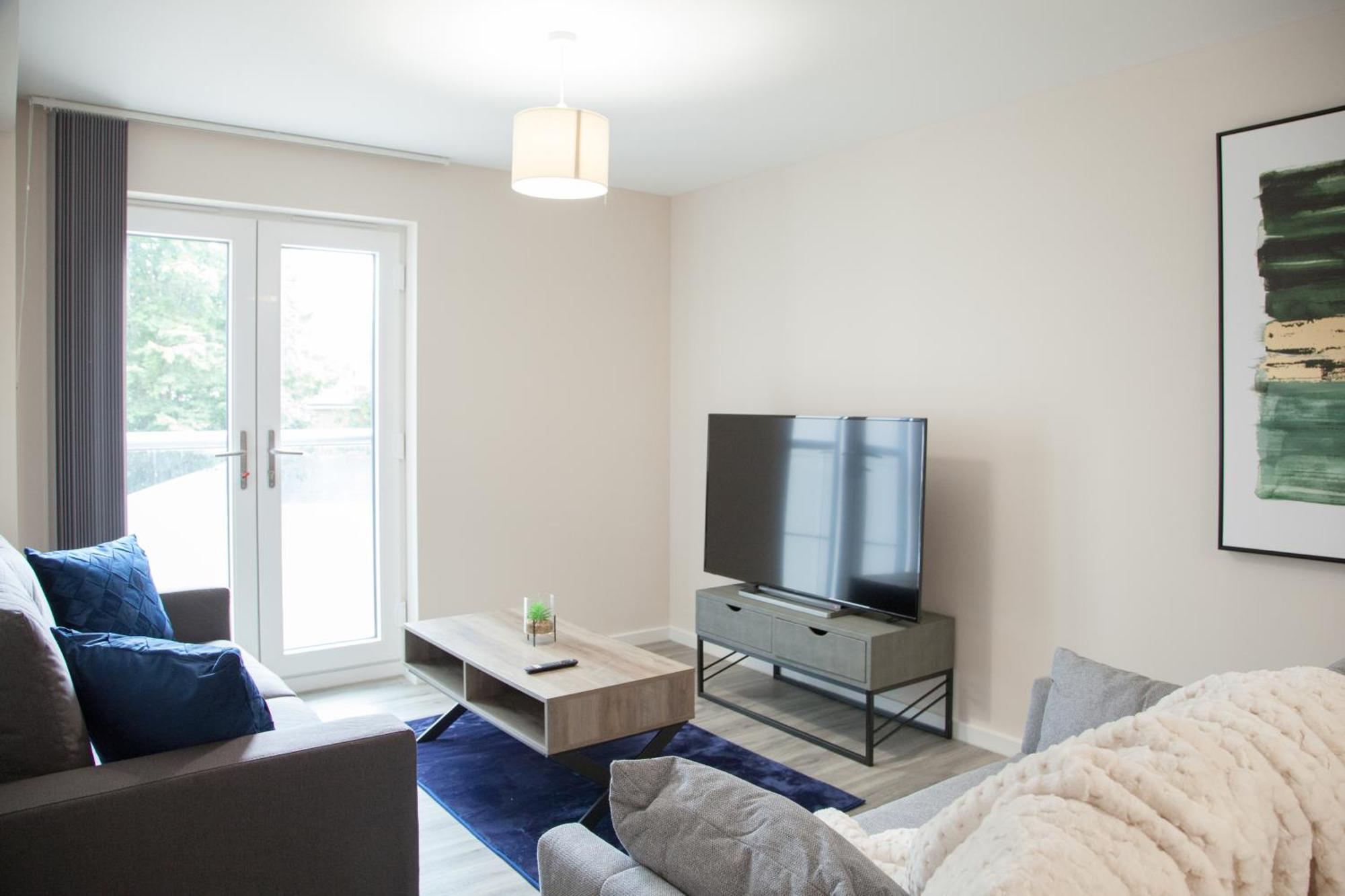 Modern 2Bd Apartment In Manchester City Eksteriør bilde