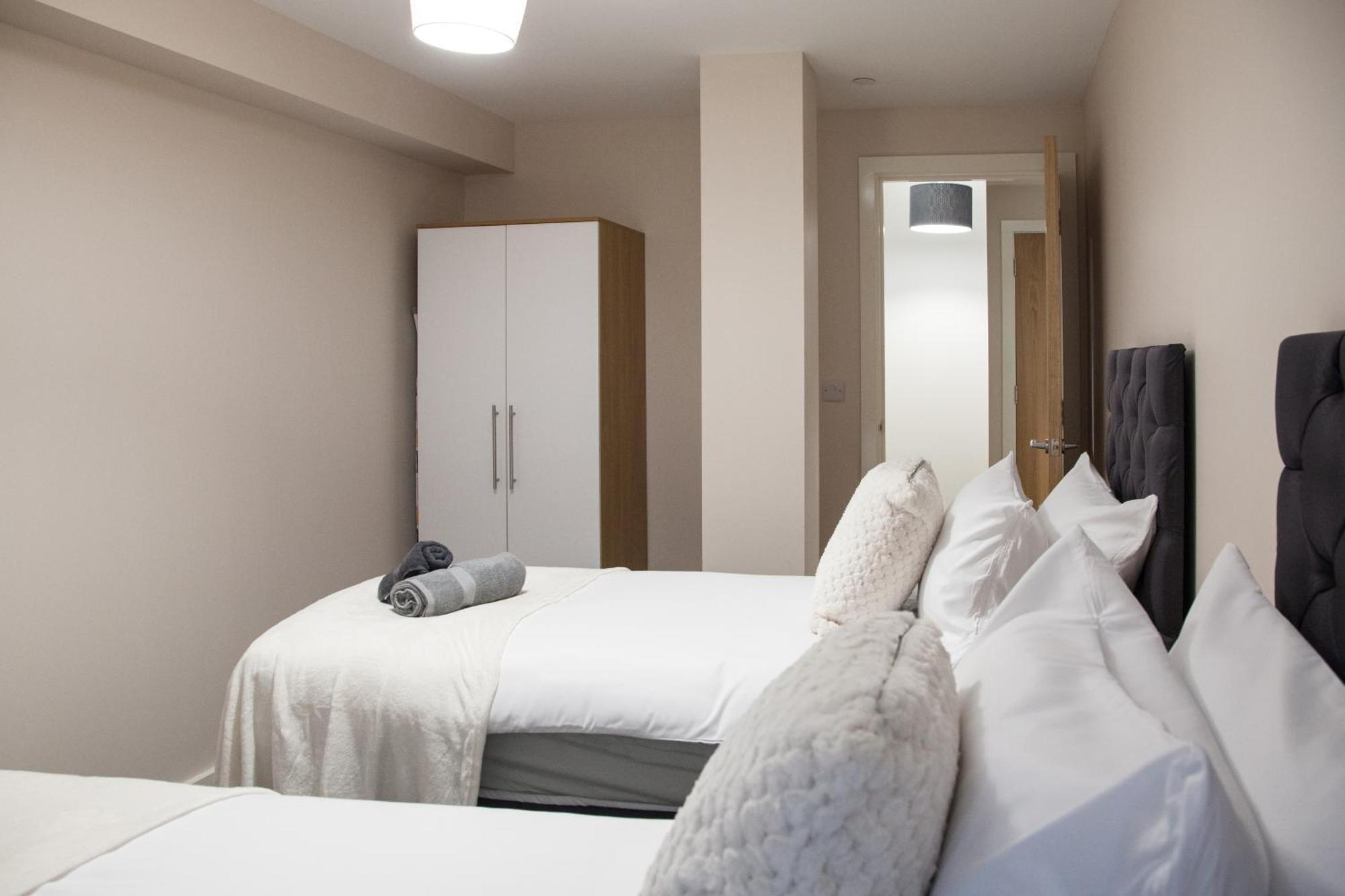 Modern 2Bd Apartment In Manchester City Eksteriør bilde