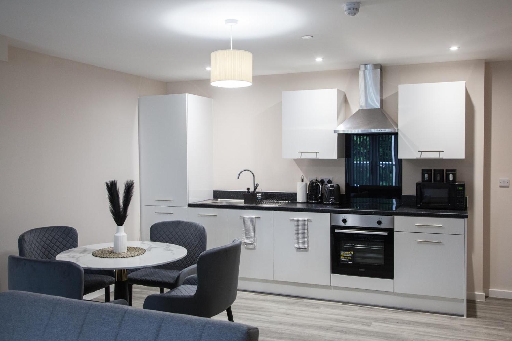 Modern 2Bd Apartment In Manchester City Eksteriør bilde