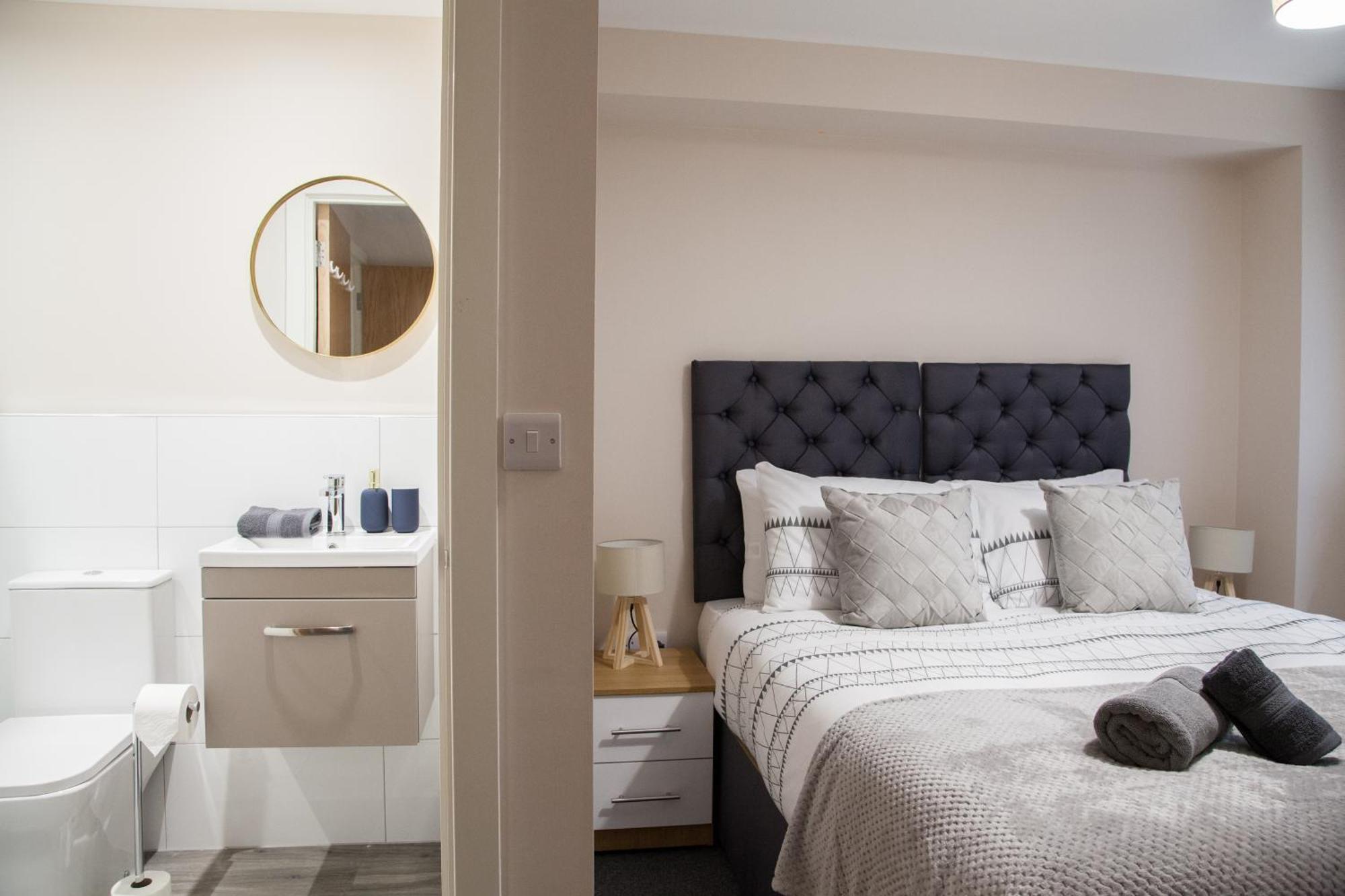 Modern 2Bd Apartment In Manchester City Eksteriør bilde