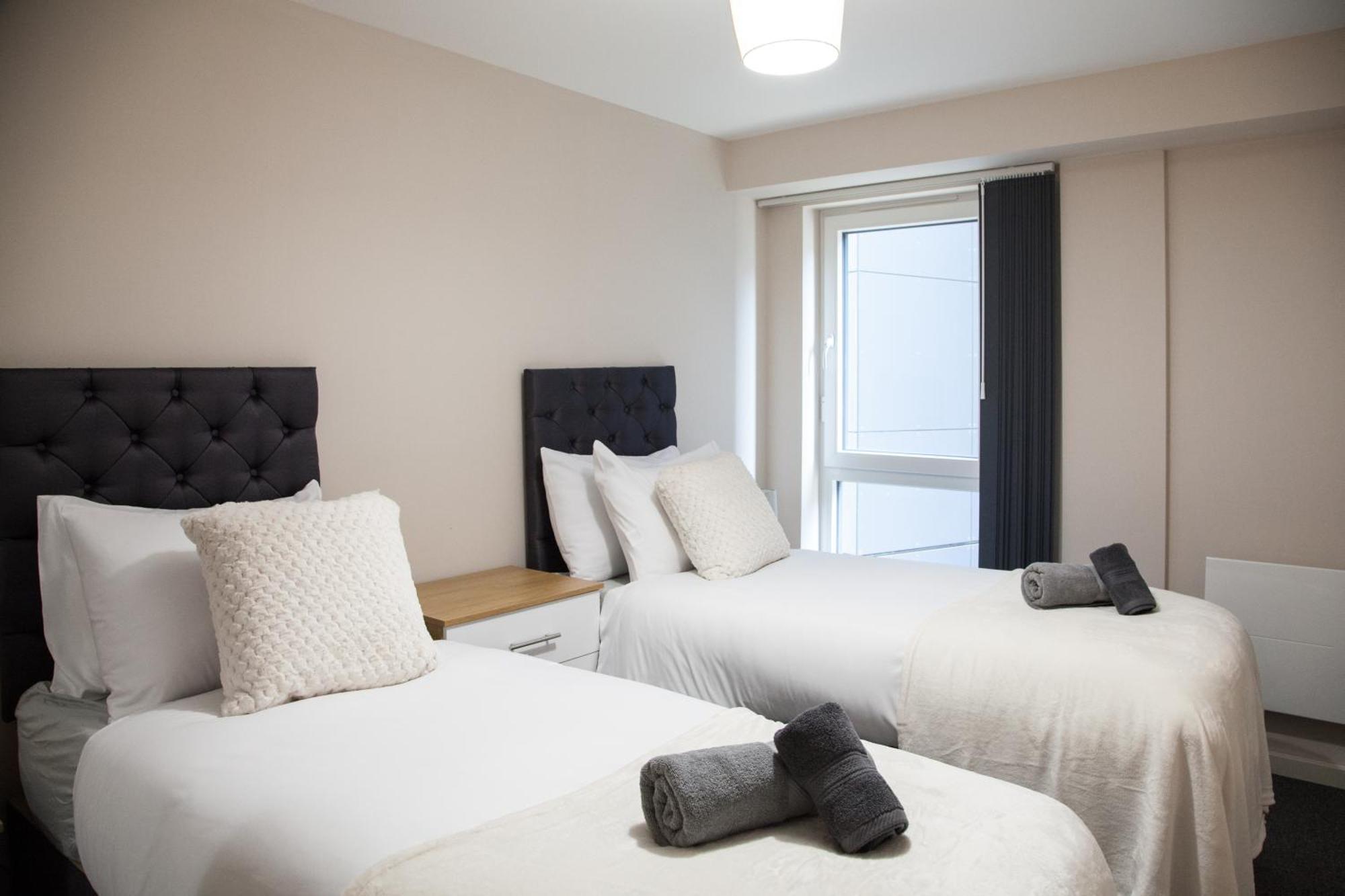 Modern 2Bd Apartment In Manchester City Eksteriør bilde